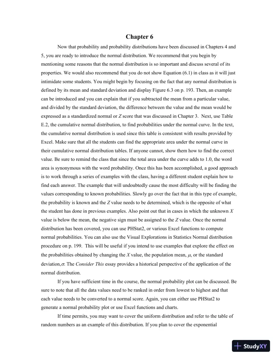 Statistics for Managers Using Microsoft Excel 8th Edition Solution Manual, page 19