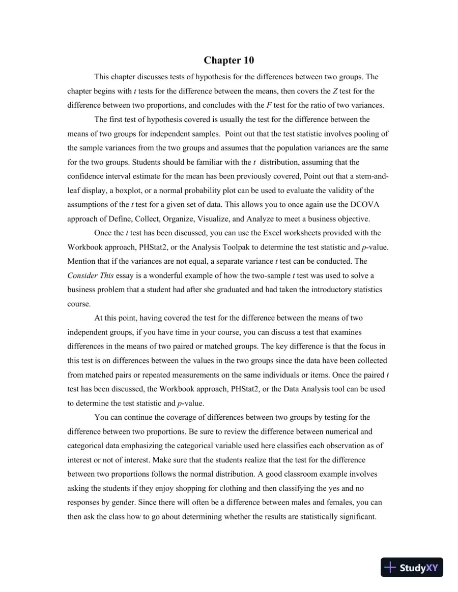 Statistics for Managers Using Microsoft Excel 8th Edition Solution Manual, page 26