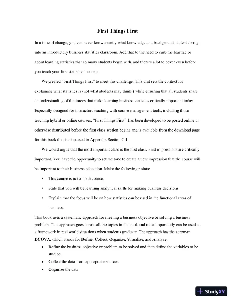 Statistics for Managers Using Microsoft Excel 8th Edition Solution Manual, page 8