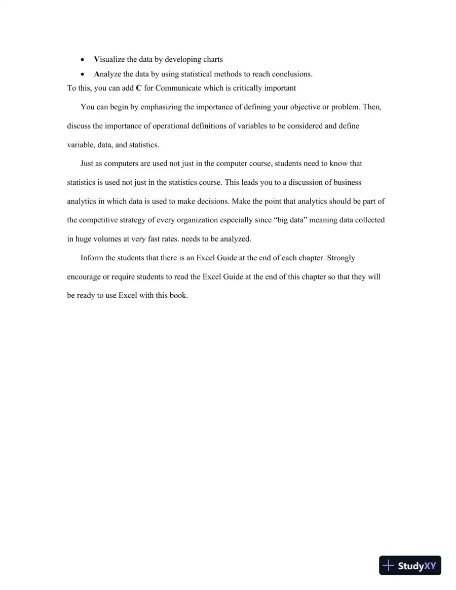 Statistics for Managers Using Microsoft Excel 8th Edition Solution Manual, page 9