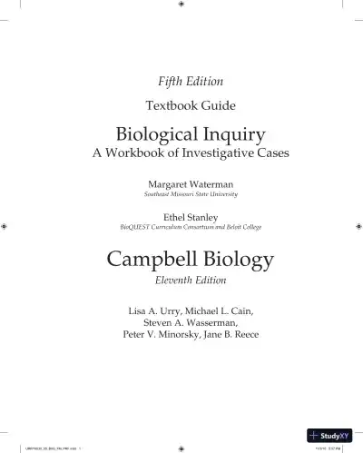 Solution Manual for Campbell Biology, 11th Edition - Page 1 preview image