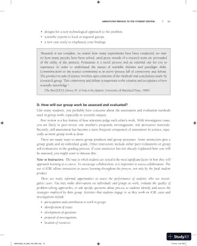 Solution Manual for Campbell Biology, 11th Edition - Page 10 preview image
