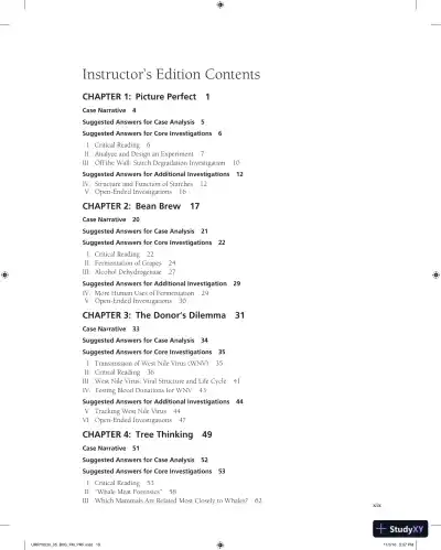 Solution Manual for Campbell Biology, 11th Edition - Page 14 preview image