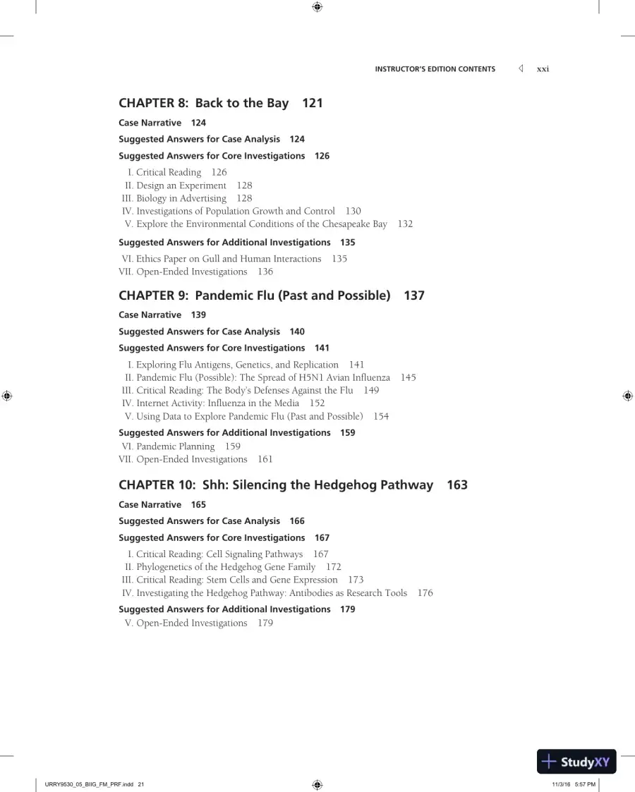 Solution Manual for Campbell Biology, 11th Edition, page 16