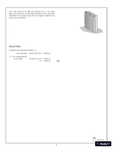 Structural Analysis, 10th Edition Solution Manual - Page 3 preview image