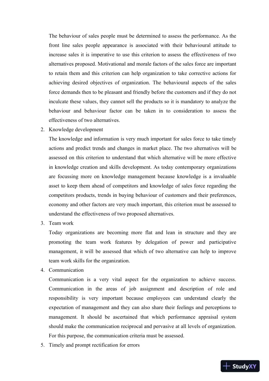 ENG315 Performance Appraisal Method, page 5