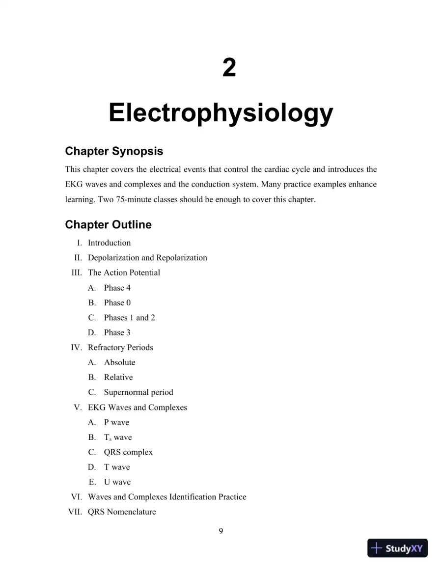 EKG Plain and Simple, 4th Edition Class Notes, page 10