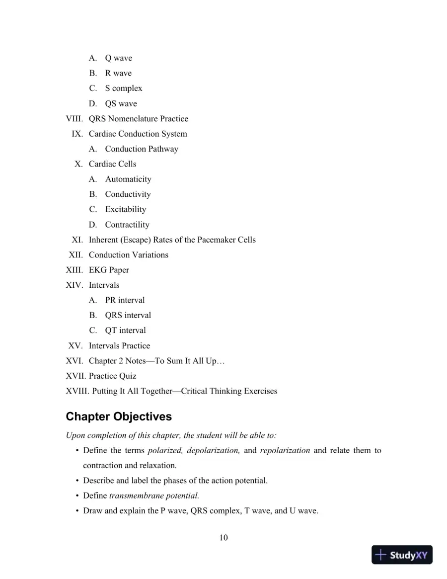 EKG Plain and Simple, 4th Edition Class Notes, page 11