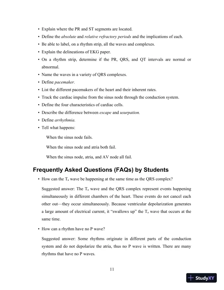 EKG Plain and Simple, 4th Edition Class Notes, page 12