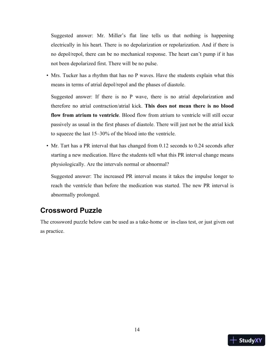 EKG Plain and Simple, 4th Edition Class Notes, page 15