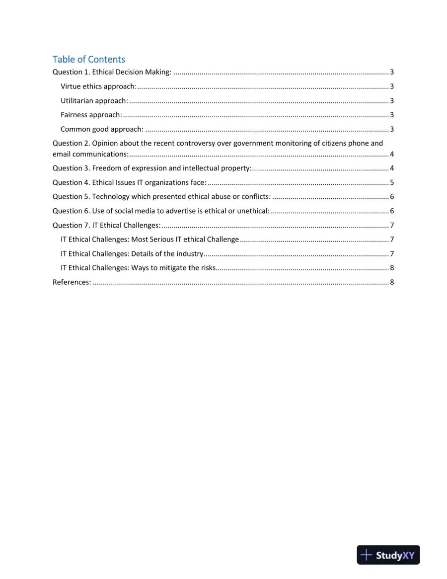 21st Century IT Ethical Challenges, page 3