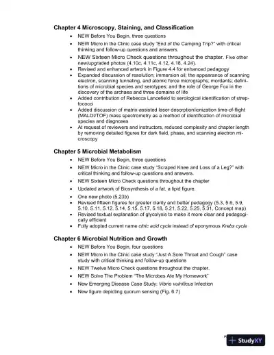 Test Bank For Microbiology with Diseases by Taxonomy, 6th Edition - Page 15 preview image