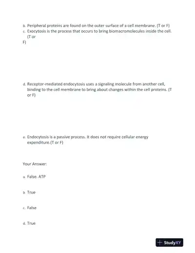 BIOD210 Anatomy and Physiology Final Exam With Answers (23 Solved Questions) - Page 4 preview image