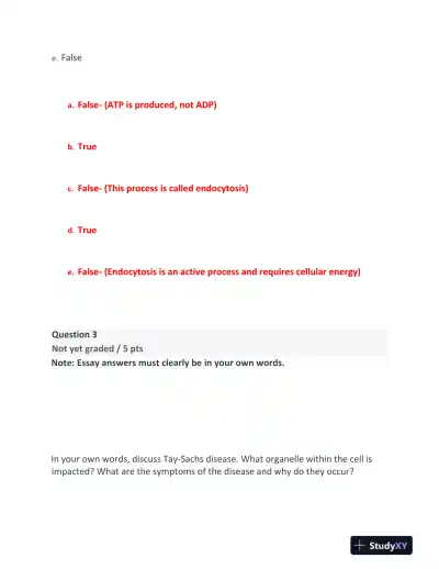 BIOD210 Anatomy and Physiology Final Exam With Answers (23 Solved Questions) - Page 5 preview image