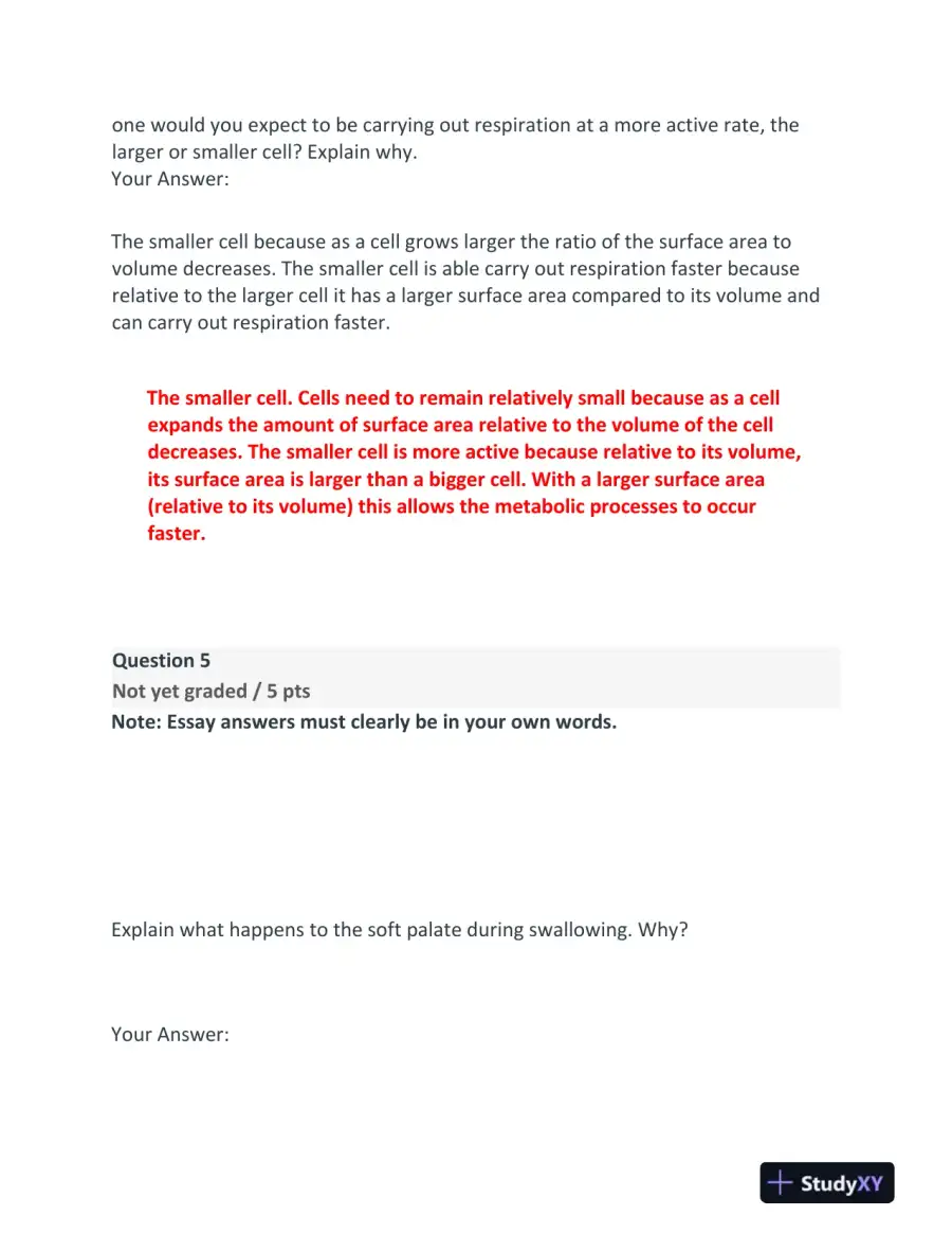 BIOD210 Anatomy and Physiology Final Exam With Answers (23 Solved Questions), page 7