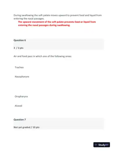 BIOD210 Anatomy and Physiology Final Exam With Answers (23 Solved Questions) - Page 8 preview image