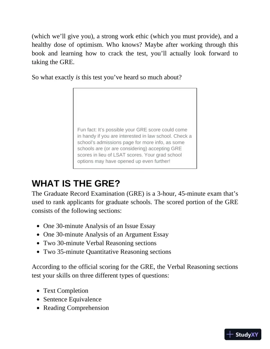 Princeton Review GRE Premium Prep, 2023: 7 Practice Tests + Review and Techniques (2022), page 19