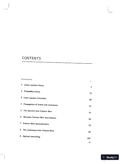 Solution Manual For Optimal State Estimation: Kalman, H Infinity, and Nonlinear Approaches, 1st Edition - Page 1 preview image