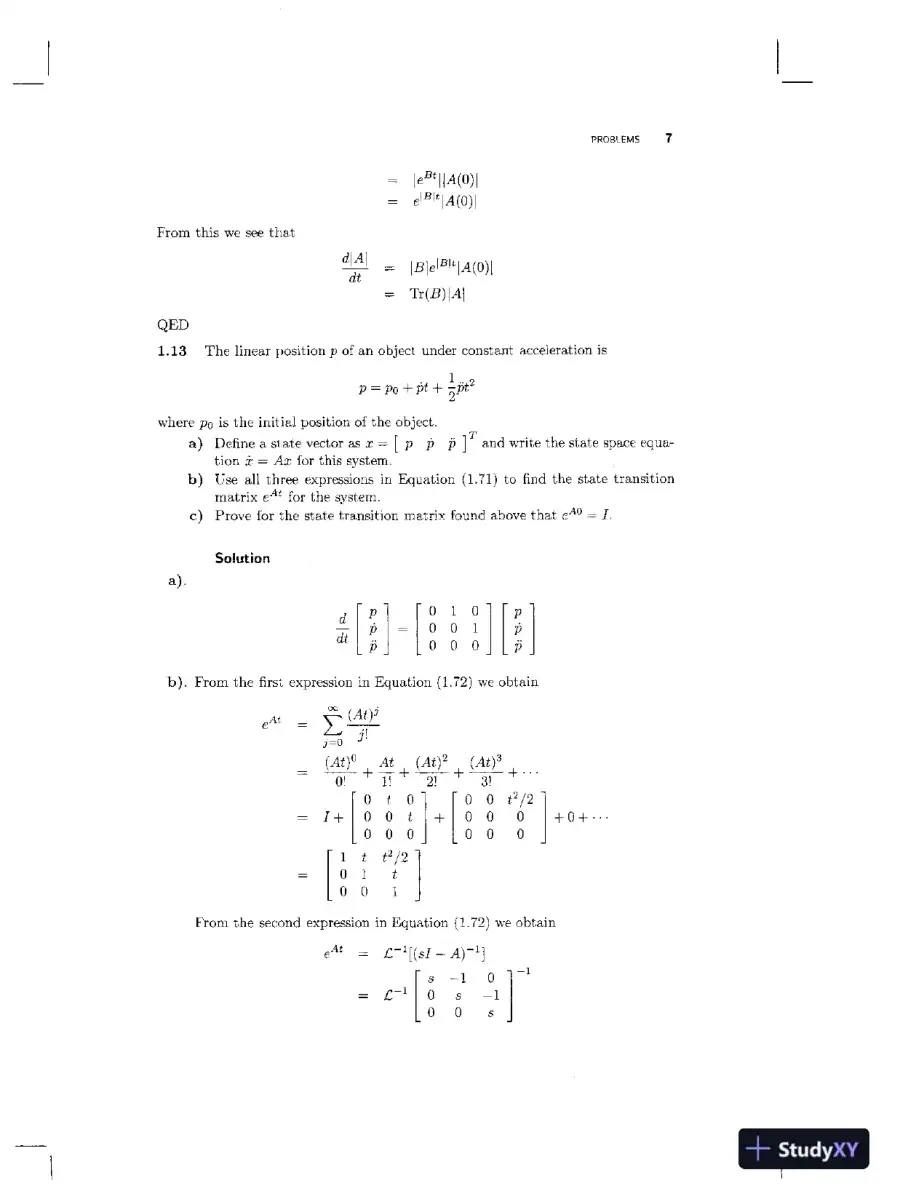 Solution Manual For Optimal State Estimation: Kalman, H Infinity, and Nonlinear Approaches, 1st Edition, page 12