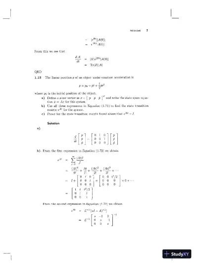 Solution Manual For Optimal State Estimation: Kalman, H Infinity, and Nonlinear Approaches, 1st Edition - Page 12 preview image