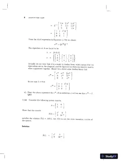 Solution Manual For Optimal State Estimation: Kalman, H Infinity, and Nonlinear Approaches, 1st Edition - Page 13 preview image