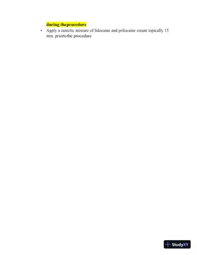 ATI Pediatrics Final Exam Study Guide with Answers (99 Solved Questions) - Page 7 preview image