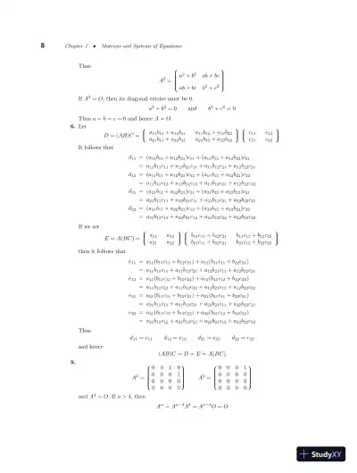 Solution Manual for Linear Algebra with Applications, 10th Edition - Page 13 preview image