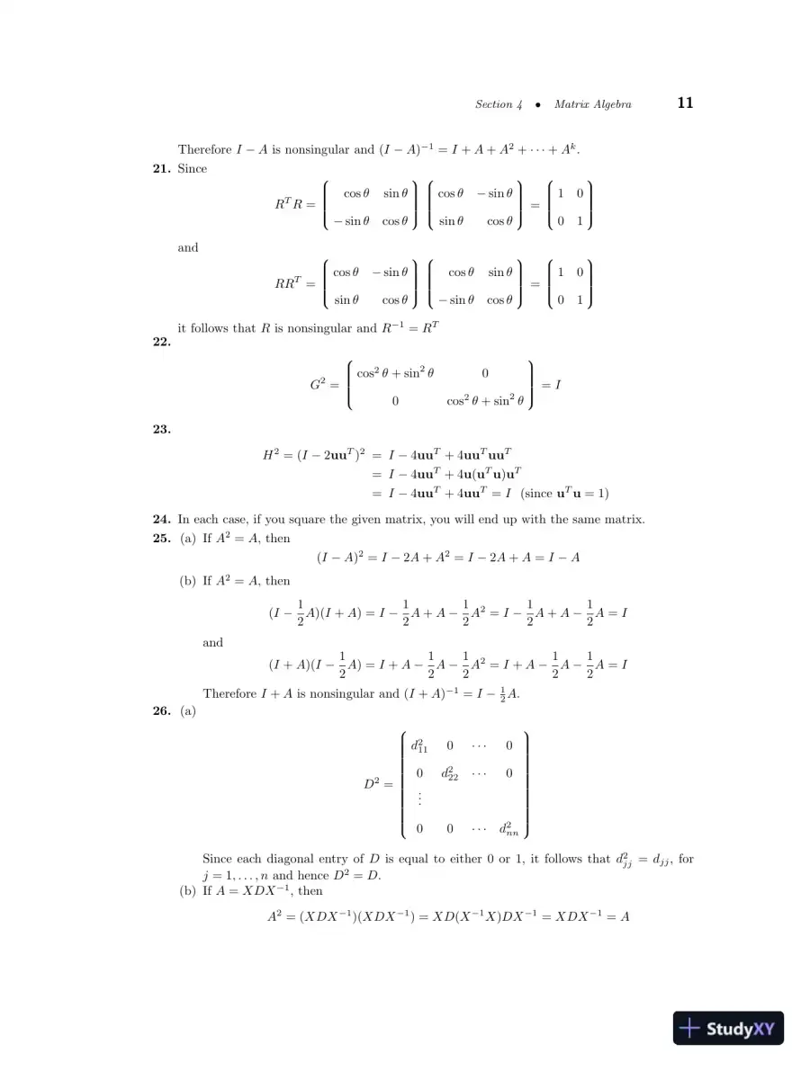 Solution Manual for Linear Algebra with Applications, 10th Edition, page 16
