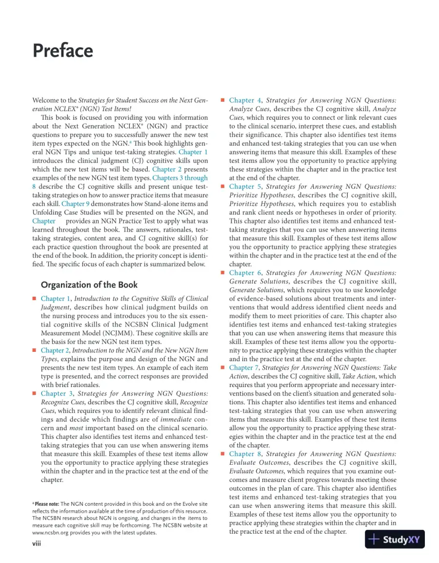 Strategies for Student Success on the Next Generation NCLEX® (NGN) Test Items (2022), page 11