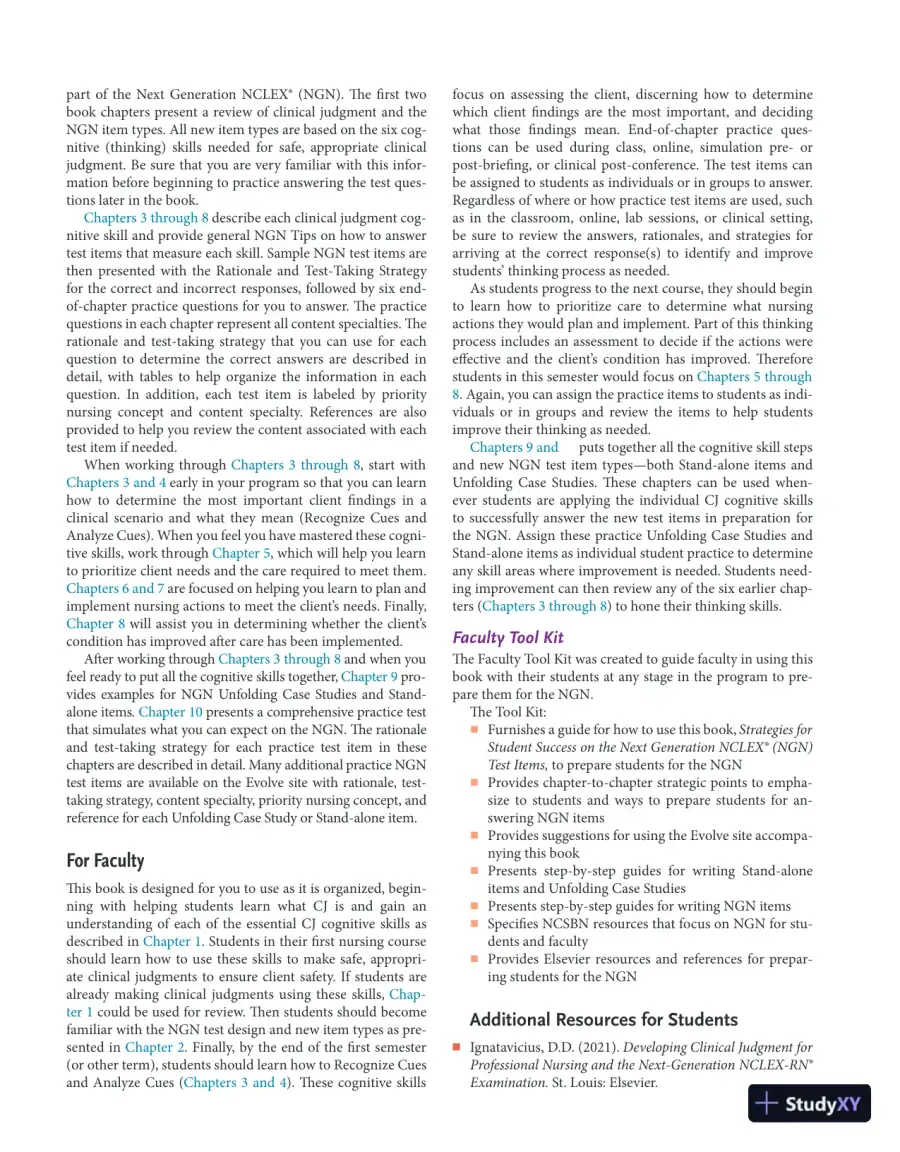 Strategies for Student Success on the Next Generation NCLEX® (NGN) Test Items (2022), page 13
