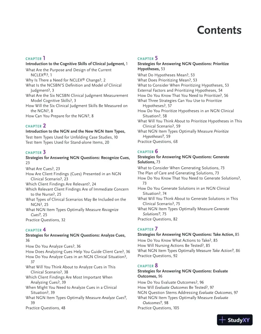 Strategies for Student Success on the Next Generation NCLEX® (NGN) Test Items (2022), page 16
