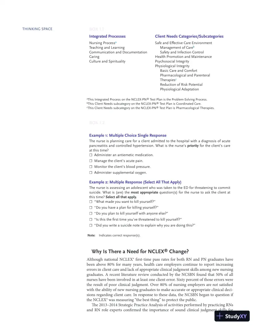 Strategies for Student Success on the Next Generation NCLEX® (NGN) Test Items (2022), page 19