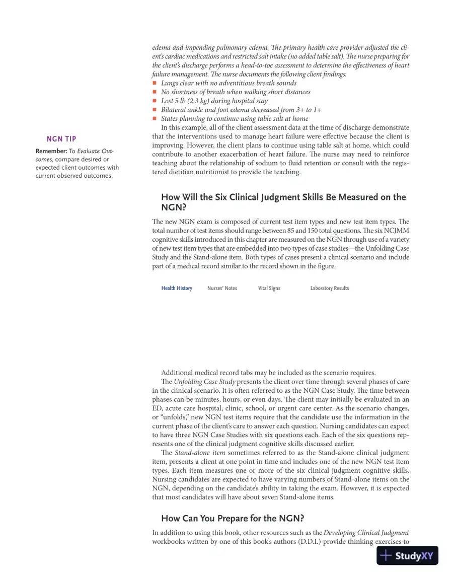 Strategies for Student Success on the Next Generation NCLEX® (NGN) Test Items (2022), page 25