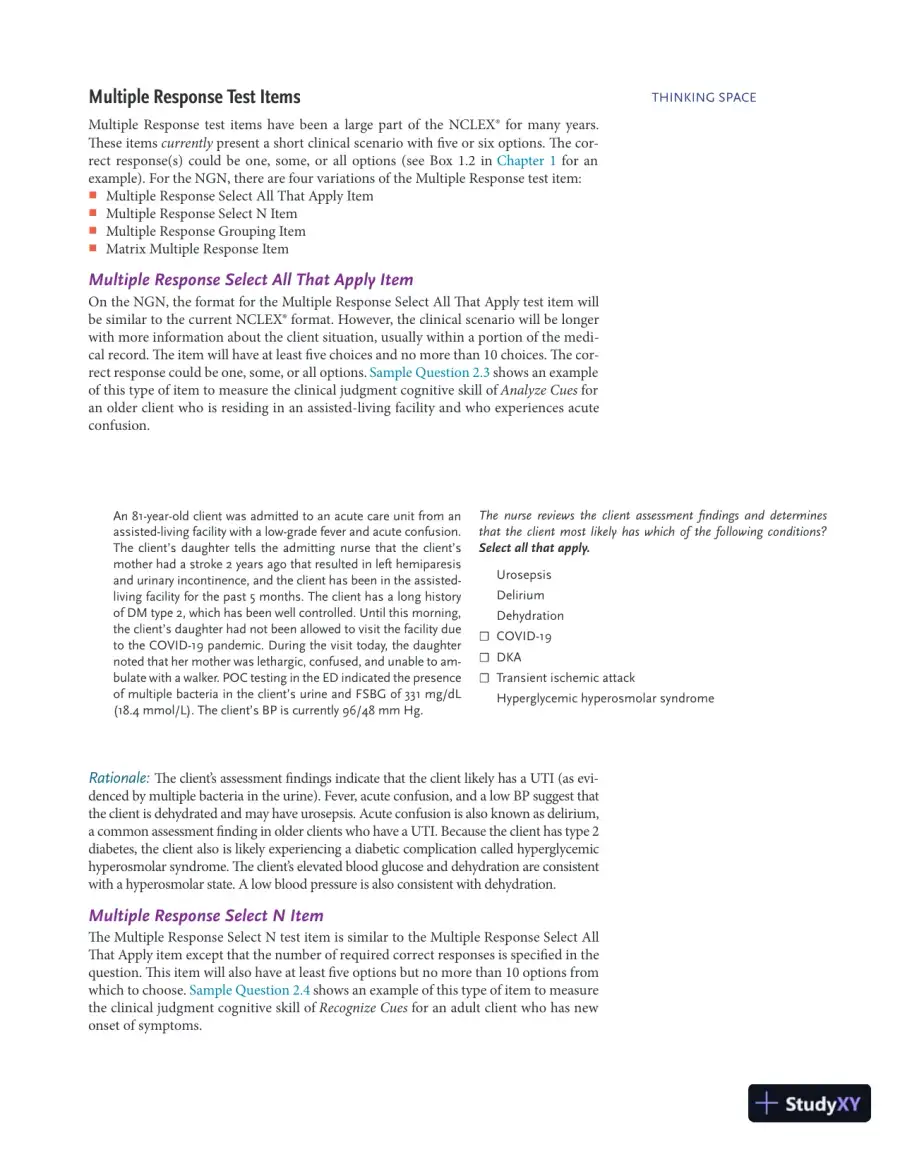 Strategies for Student Success on the Next Generation NCLEX® (NGN) Test Items (2022), page 30
