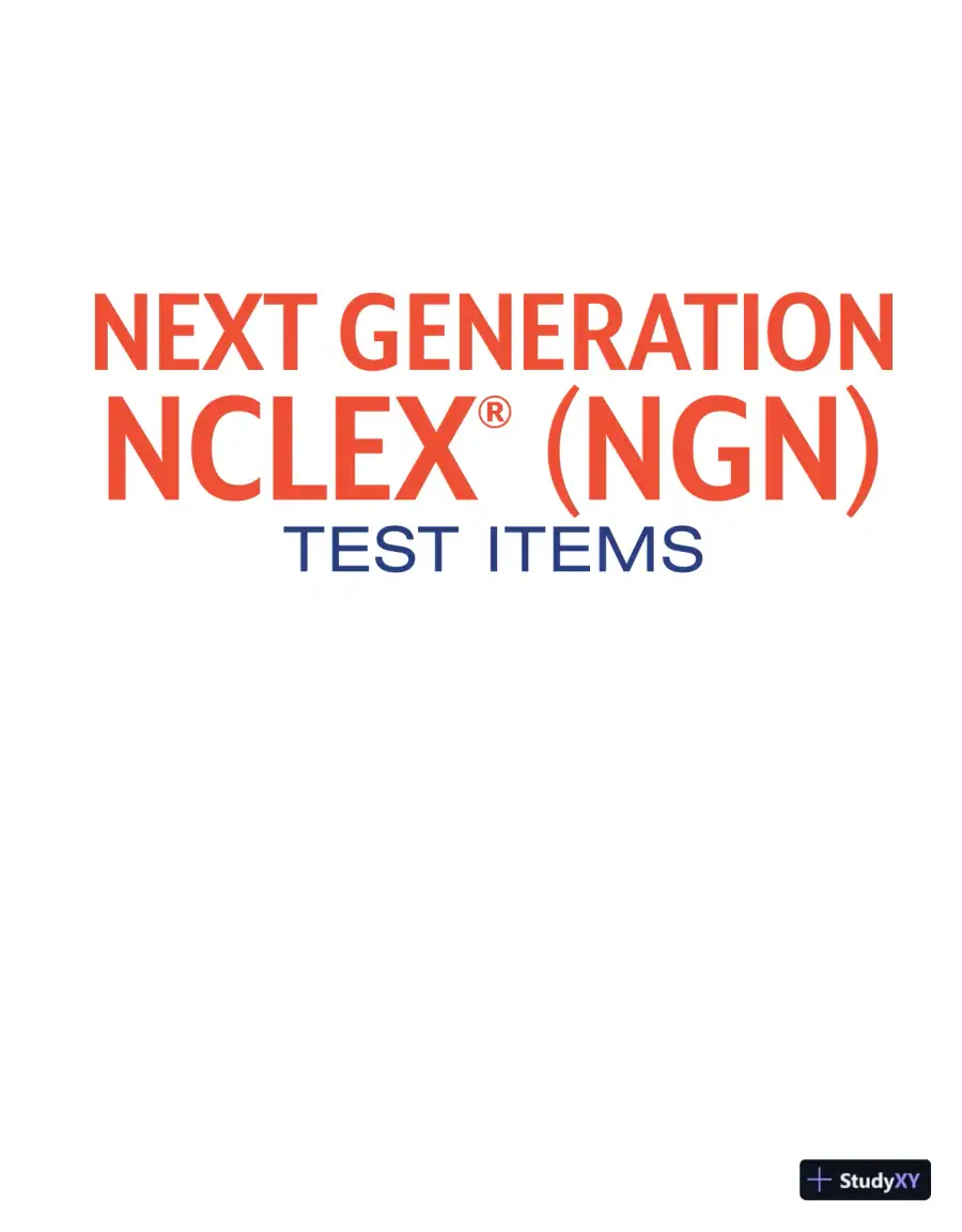 Strategies for Student Success on the Next Generation NCLEX® (NGN) Test Items (2022), page 6