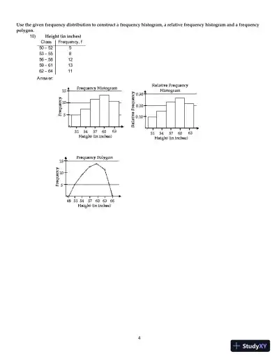 Test Bank For Elementary Statistics: Picturing the World, 7th Edition - Page 14 preview image