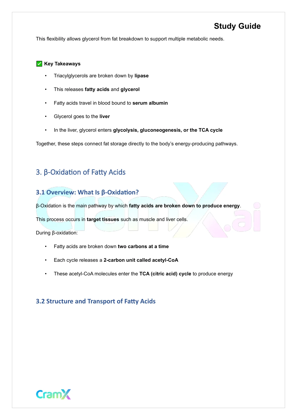 Biochemistry-II - Fatty Acid Oxidation - Page 10 preview image