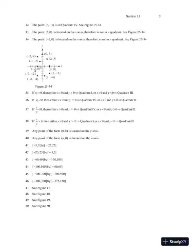 Solution Manual for A Graphical Approach to Precalculus with Limits, 7th Edition - Page 6 preview image