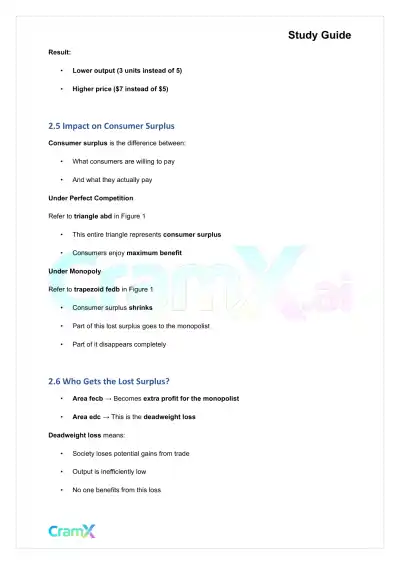 Economics - Monopoly - Page 4 preview image