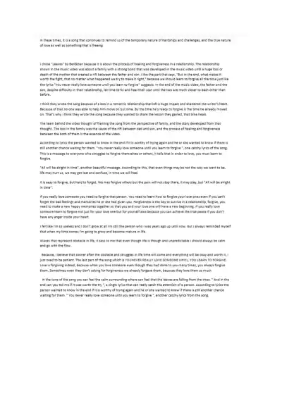 Leaves by Ben ben Healing and Forgiveness in Relat - Page 1 preview image