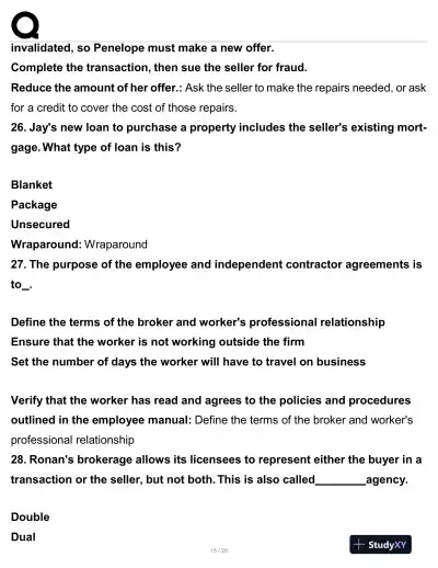 The CE Shop Construction Final Exam With Answers (100 Solved Questions) - Page 16 preview image