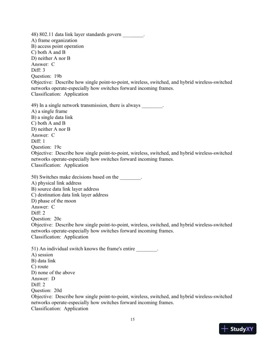 Test Bank For Business Data Networks And Security, 10th Edition, page 16