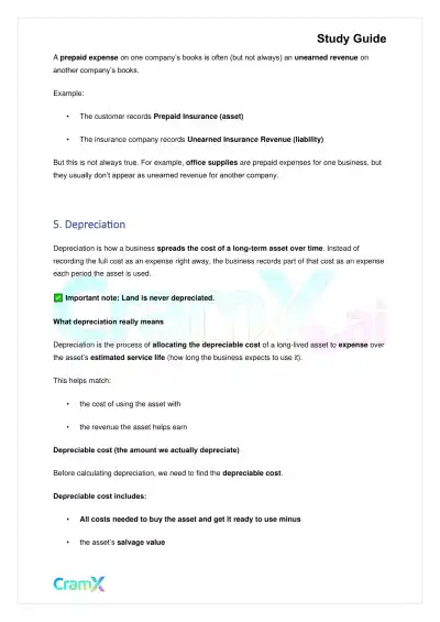 Accounting Principles I – Adjustments and Financial Statements - Page 10 preview image