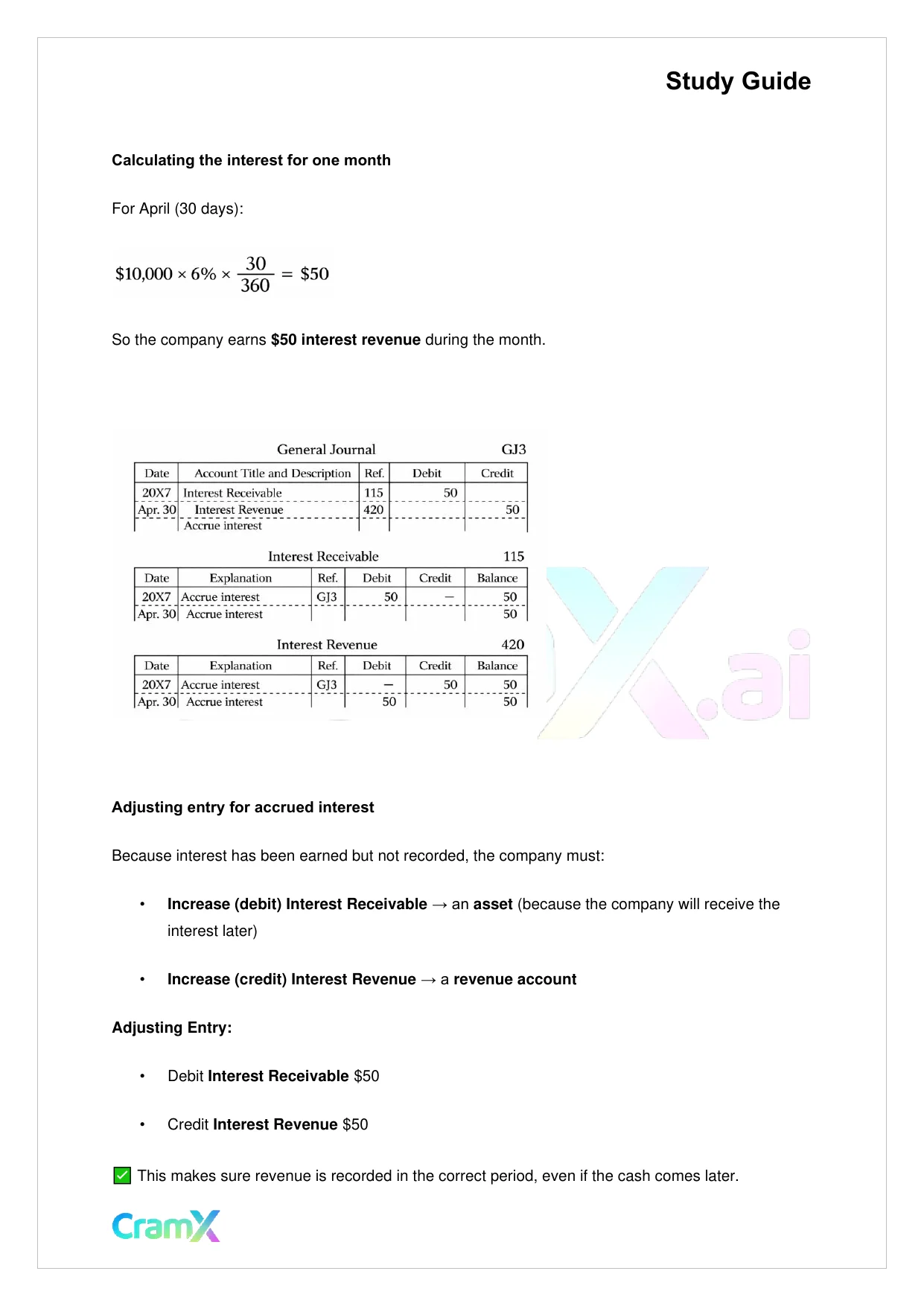 Accounting Principles I – Adjustments and Financial Statements - Page 2 preview image