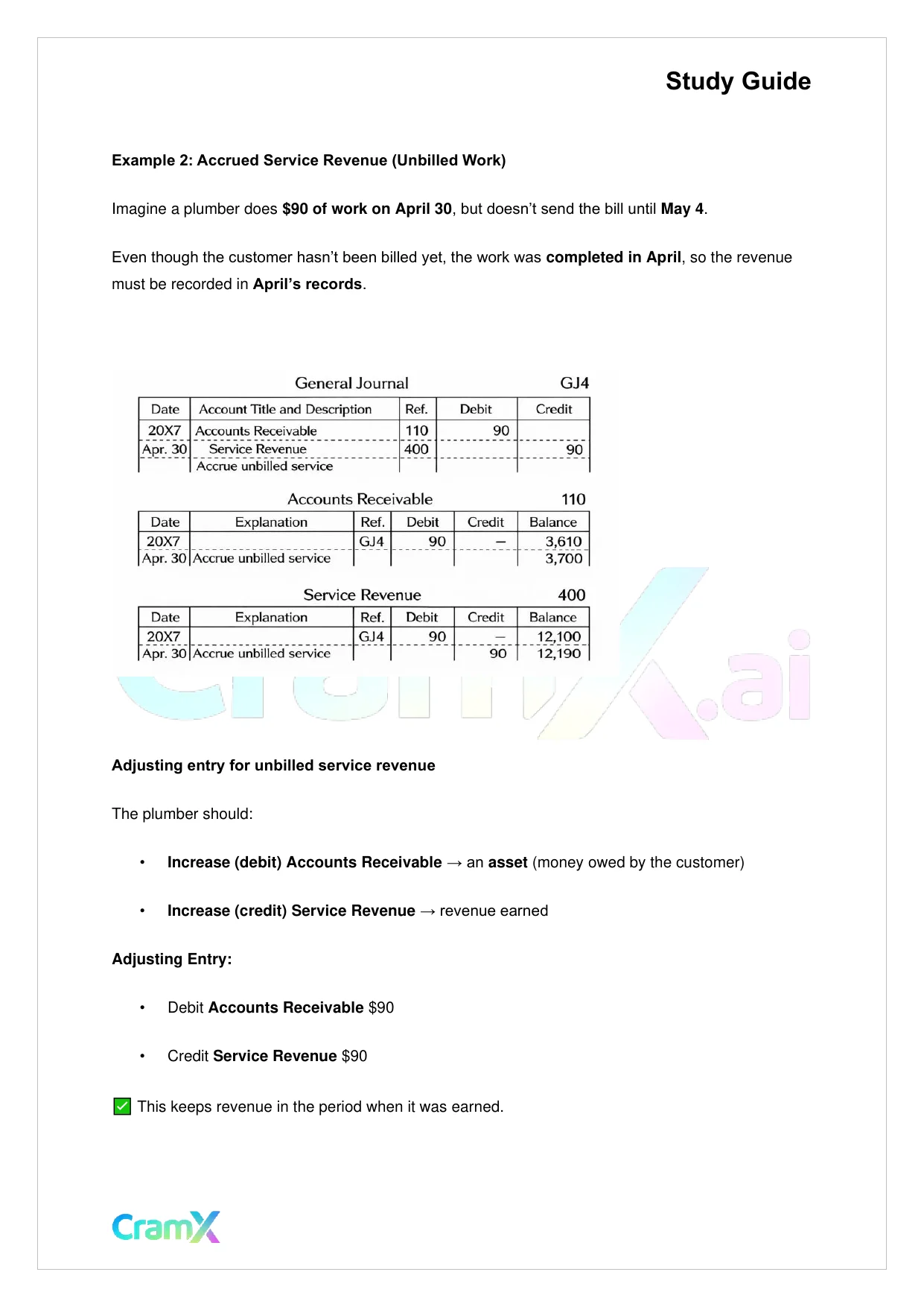 Accounting Principles I – Adjustments and Financial Statements - Page 3 preview image