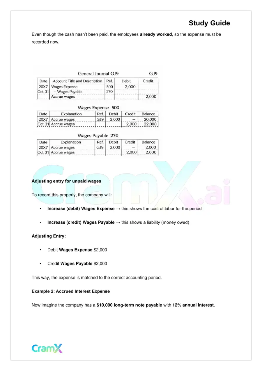 Accounting Principles I – Adjustments and Financial Statements, page 5