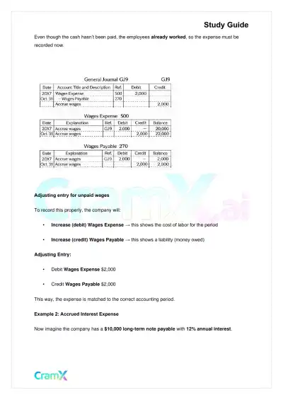 Accounting Principles I – Adjustments and Financial Statements - Page 5 preview image