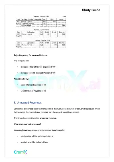 Accounting Principles I – Adjustments and Financial Statements - Page 6 preview image