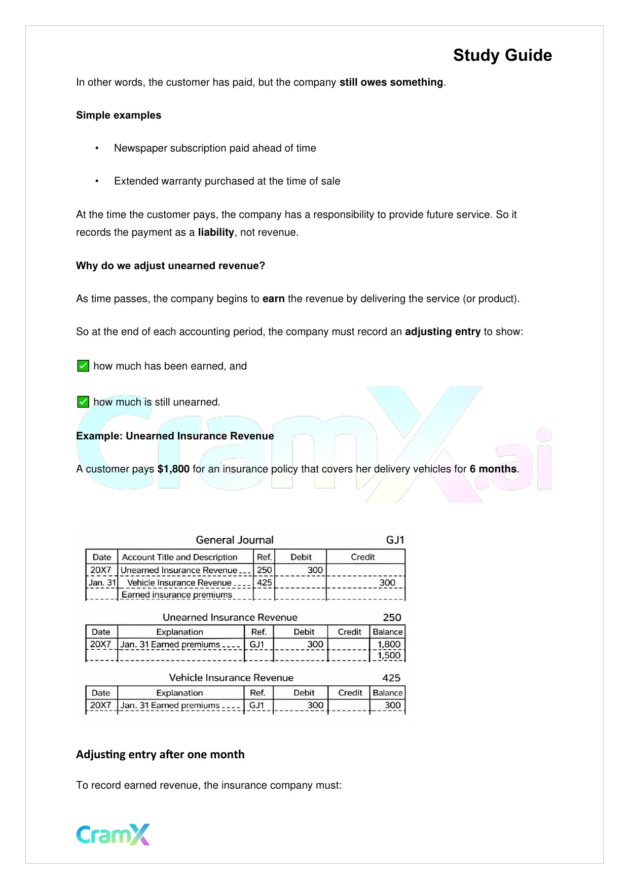 Accounting Principles I – Adjustments and Financial Statements - Page 7 preview image