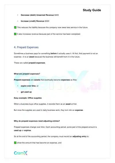 Accounting Principles I – Adjustments and Financial Statements - Page 8 preview image